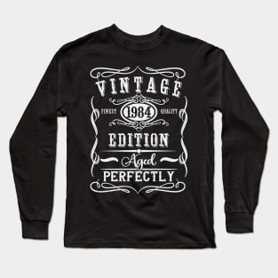 Vintage 1984 40th Birthday Long Sleeve T-Shirt